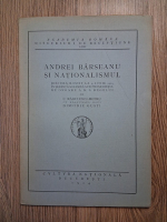 Constantin Radulescu Motru - Andrei Barseanu si nationalismul (1924)