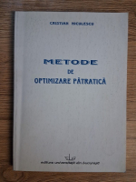 Cristian Niculescu - Metode de optimizare patratica
