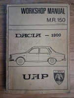 Anticariat: Dacia 1300. Workshop manual