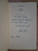 Anticariat: Dan Desliu - Roman imaginar (cu autograful autorului pentru Zigu Ornea)