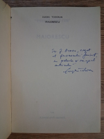 Anticariat: Eugen Todoran - Maiorescu (cu autograful autorului pentru Zigu Ornea)
