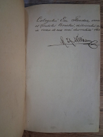 G. Th. Avinianu - Tratat despre expropriatiune pentru causa de utilitate publica (cu autograful autorului, 1891)