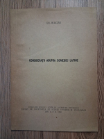 Gheorghe Bulgar - Consideratii asupra comediei latine