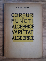Anticariat: Gheorghe Galbura - Corpuri de functii algebrice si varietati algebrice