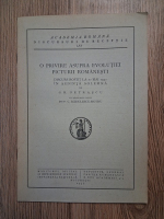 Gheorghe Petrascu - O privire asupra evolutiei picturii romanesti (1937)