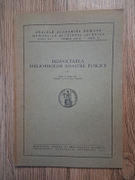 Ion Nistor - Desvoltarea bibliotecilor noastre publice (1947)