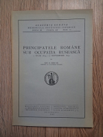 Ion Nistor - Principatele Romane sub ocupatia ruseasca. 1 iulie 1853-17 septembrie 1854 (1938)