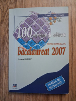 Luminita Irinel Doicin - Chimie organica. 100 variante de subiecte pentru examenul de bacalaureat Luminita Irinel Doicin - Chimie organica. 100 variante de subiecte pentru examenul de bacalaureat