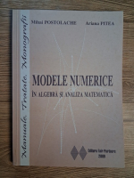 Anticariat: Mihai Postolache, Ariana Pitea - Modele numerice in algebra si analiza matematica
