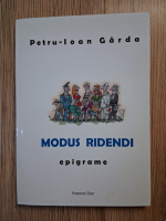 Anticariat: Petru Ioan Garda - Modus Ridendi. Epigrame