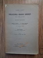 Anticariat: Publicatiunile periodice romanesti, volumul 1. 1820-1906 (1913)