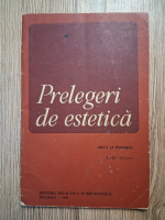 Anticariat: Radu Negru - Prelegeri de estetica. Arta si poporul