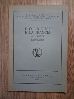 Anticariat: Ramiro Ortiz - Goldoni e la Francia, partile I-IV (1927)