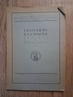 Anticariat: Ramiro Ortiz - Leopardi e la Spagna (partile VI-VII, 1924)