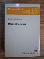 Teodor Bodoasca - Dreptul familiei