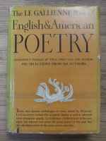 The le Gallienne book of english and american poetry (1935)