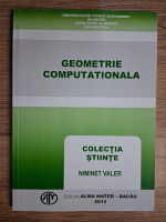 Anticariat: Valer Niminet - Geometrie computationala