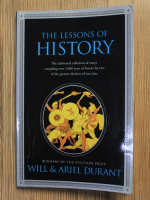 Anticariat: Will Durant, Ariel Durant - The lessons of History 