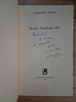 Alexandru Musina - Strada castelului 104 (cu autograful autorului pentru Zigu Ornea)