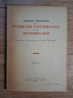 Anticariat: Archives roumaines de pathologie experimentale et de microbiologie (volumul 31, nr. 3, septembre 1972)