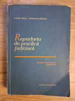 Anticariat: Camil Gall, Niculae Hogas - Repertoriu de practica judiciara