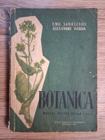 Anticariat: Emil Sanielevici, Alexandru Dabija - Botanica, manual pentru clasa a V-a