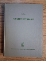 F. Ruhs - Funktionentheorie
