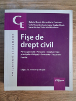 Anticariat: Gabriel Boroi, Mona Maria Pivniceru - Fise de drept civil. Partea generala, persoane, drepturi reale principale, obligatii, contract, succesiuni, familie (editia a 2-a, revizuita si adaugita)