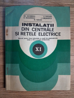 Anticariat: Gheorghe Iacobescu - Instalatii din centrale si retele electrice