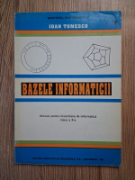 Ioan Tomescu - Bazele informaticii. Manual pentru licee/clase de informatica, clasa a X-a