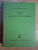 M. A. Lawrentjew - Methoden der komplexen funktionentheorie