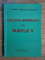 Anticariat: Ovidiu Aurelian Blajina - Calcul numeric cu Maple V