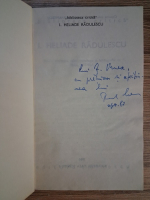 Anticariat: Paul Cornea - I. Heliade Radulescu. Studiu, antologie, tabel cronologic si bibliografie (cu autograful autorului pentru Zigu Ornea)