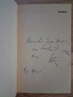 Anticariat: Petre Salcudeanu - Umbre (cu autograful autorului pentru Zigu Ornea)