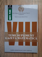 Radu Gologan - Teme supliment. Gazeta matematica. Clasa a VIII-a