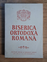 Anticariat: Revista Biserica Ortodoxa Romana, anul CXVII, nr. 7-12, iulie-decembrie 1999
