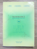 V. Chiriac - Matematica. Manual pentru clasa a XI-a