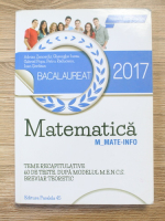 Adrian Zanoschi - Matematica. Bacalaureat (M. Mate-Info, 2017)