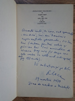 Alexandru Paleologu - Treptele lumii sau calea catre sine a lui Mihail Sadoveanu (cu autograful autorului)