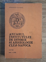 Anuarul institutului de istorie si arheologie Cluj-Napoca, nr. XXVIII, 1987-1988