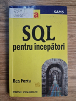 Anticariat: Ben Forta - SQL pentru incepatori