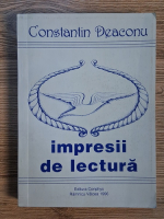 Anticariat: Constantin Deaconu - Impresii de lectura