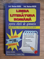 Mariana Badea - Limba si literatura romana pentru elevii de gimnaziu