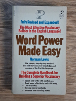 Norman Lewis - Word power made easy. The complete handbook for building a superior vocabulary