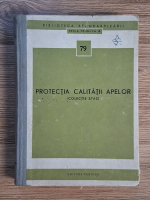 Anticariat: Protectia calitatii apelor