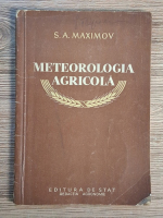 S. A. Maximov - Meteorologia agricola