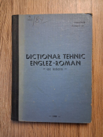Anticariat: Sander Manon Aida - Dictionar tehnic englez-roman