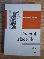 Anticariat: Valentin Stelian Badescu - Dreptul afacerilor
