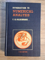 Francis B. Hildebrand - Introduction to numerical analysis