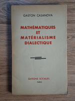 Gaston Casanova - Mathematiques et materialisme dialectique (1947)